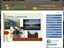 Tablet Screenshot of camplakeside.net